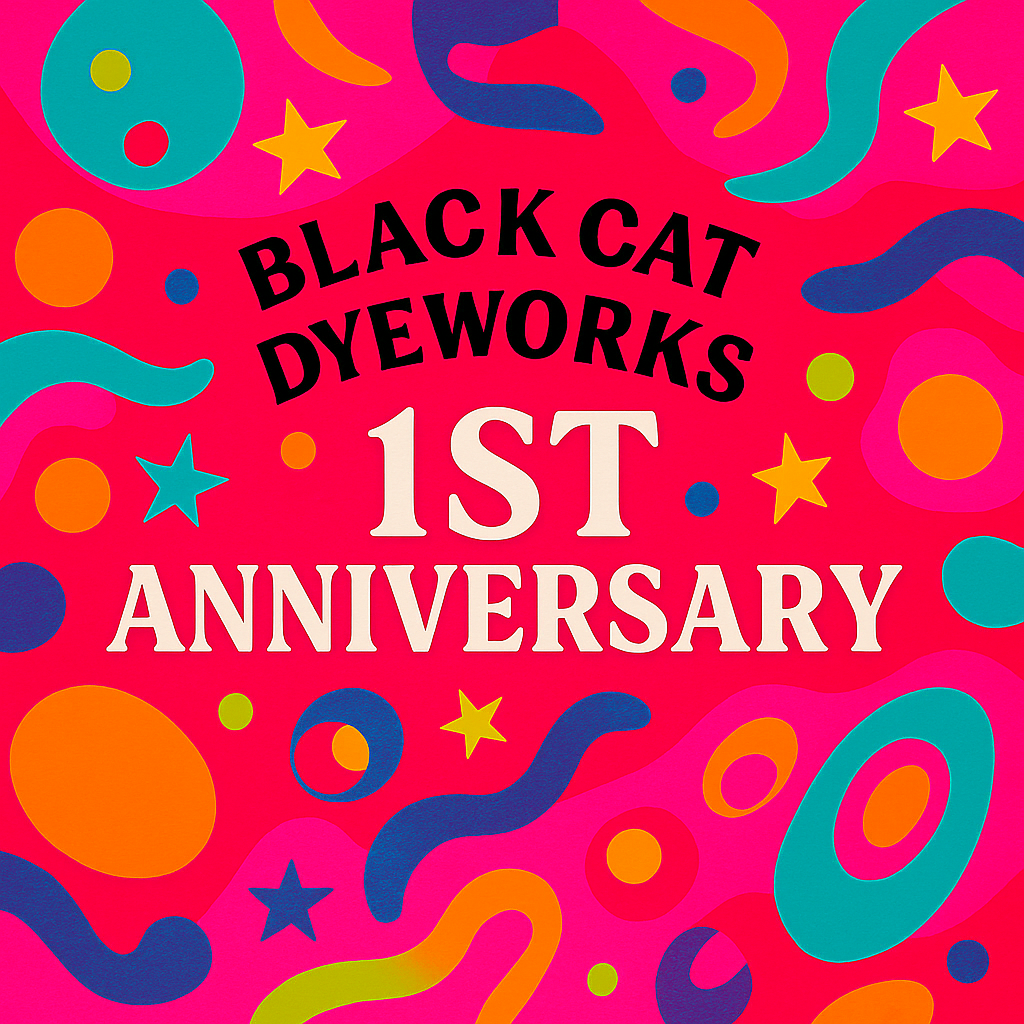 Happy Birthday Black Cat Mystery  *Yarn Only*