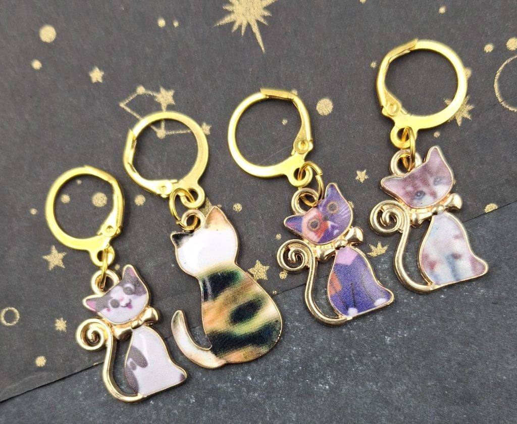 Kitties Galore - Stitchmarker Set